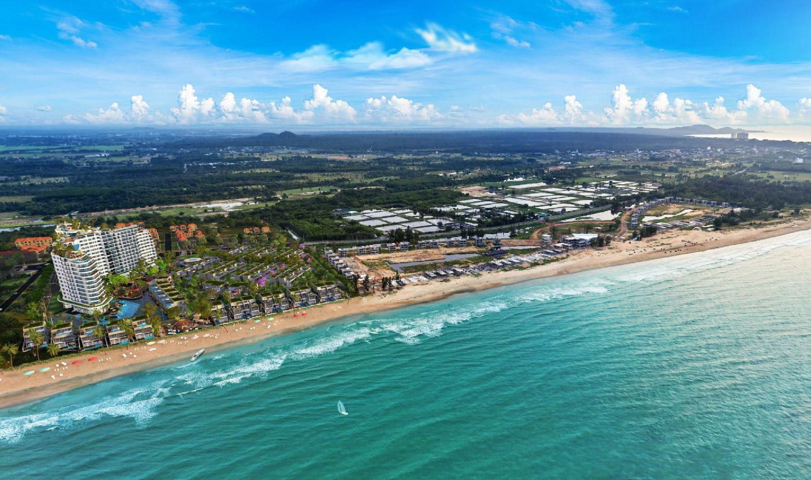 Một resort lớn ở Hồ Tràm Một resort lớn ở Hồ Tràm
