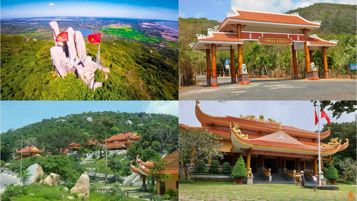 Núi Minh Đạm tại Phước Hải Núi Minh Đạm tại Phước Hải